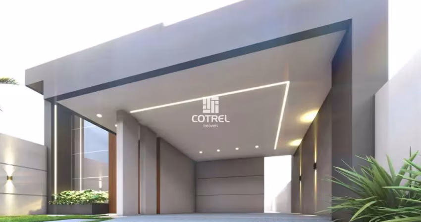 Casa em construção 3 dormitórios, 1 suíte, situado no bairro pinheiro machado, s