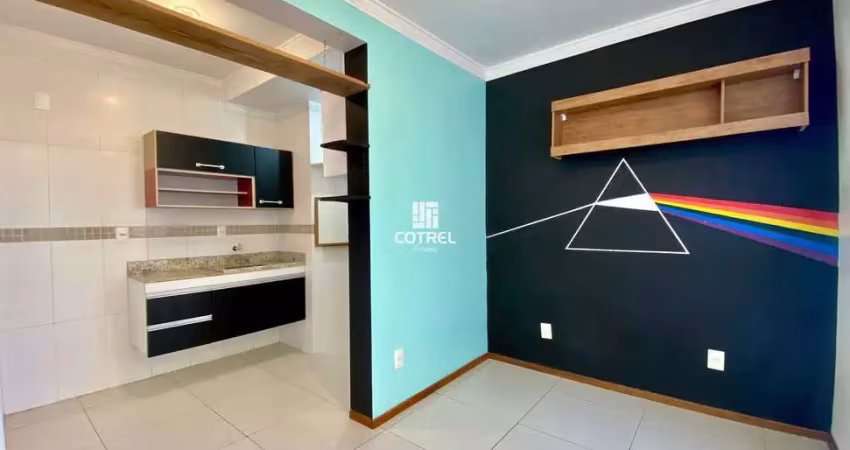 Apartamento para locação 1 dormitório,semi mobiliado situado no bairro camobi