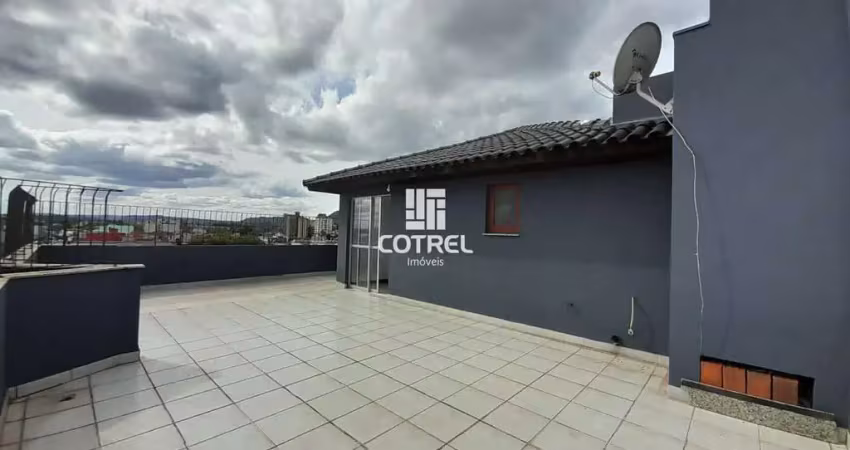 Cobertura para venda com 3 dormitórios 1 sendo suíte, sala ampla, terraço situad