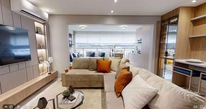 Lindo apartamento de 100 metros com 2 suítes no Jardim Anália Franco