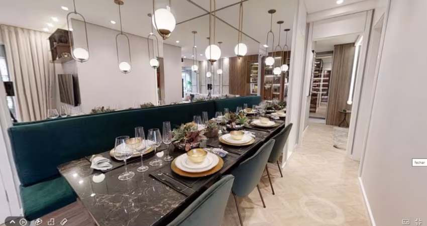 Apartamento em Santo André na planta tem 61 metros quadrados com 2 quartos