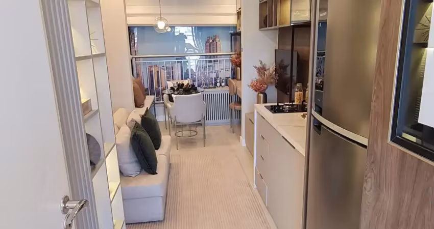 Apartamento na chácara klabin tem 27 metros quadrados com  1 quarto