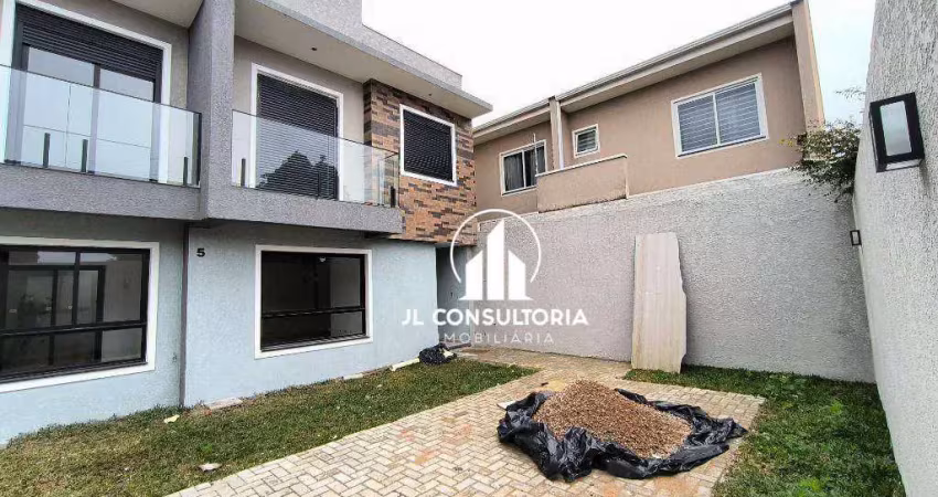 Sobrado à venda, 75 m² por r$ 575.000,00 - sítio cercado - curitiba/pr