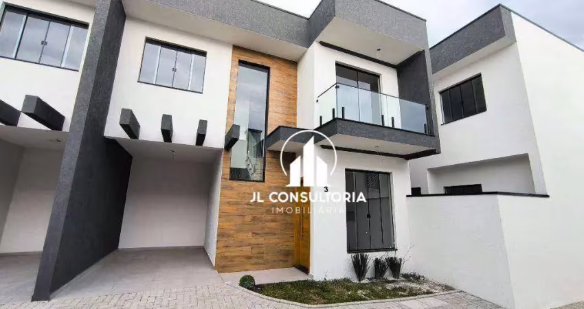 Sobrado à venda, 100 m² por r$ 565.000,00 - pinheirinho - curitiba/pr