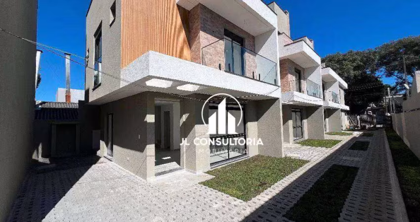 Sobrado à venda, 134 m² por r$ 729.000,00 - hauer - curitiba/pr