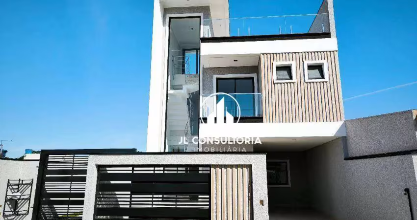 Sobrado à venda, 171 m² por r$ 750.000,00 - sítio cercado - curitiba/pr