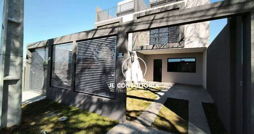 Sobrado à venda, 124 m² por r$ 670.000,00 - pinheirinho - curitiba/pr