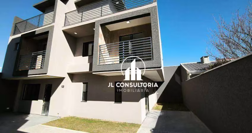 Sobrado à venda, 140 m² por r$ 650.000,00 - pinheirinho - curitiba/pr