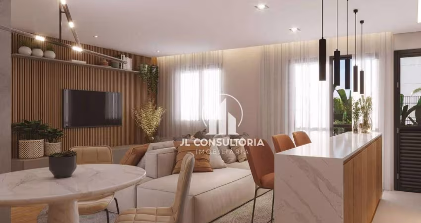 Apartamento à venda, 54 m² por R$ 419.696,00 - Capão Raso - Curitiba/PR