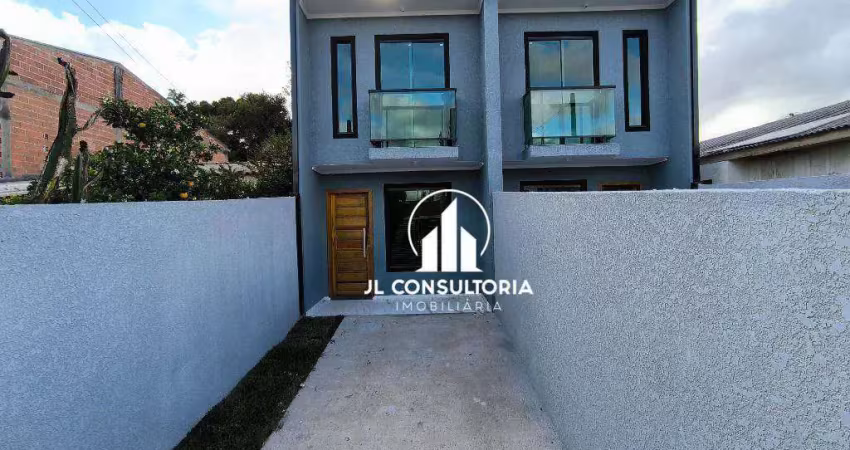 Sobrado com 2 dormitórios à venda, 80 m² por r$ 350.000,00 - campo de santana - curitiba/pr