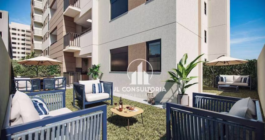 Apartamento Garden à venda, 62 m² por R$ 449.990,00 - Lindóia - Curitiba/PR