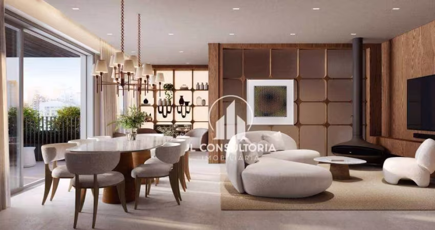 Apartamento à venda, 124 m² por R$ 2.127.000,00 - Cabral - Curitiba/PR
