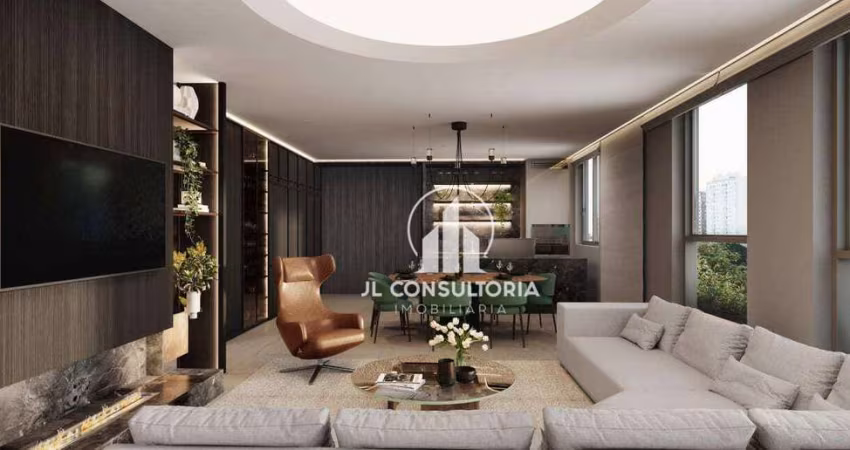 Apartamento Duplex à venda, 245 m² por R$ 4.445.200,00 - Cabral - Curitiba/PR