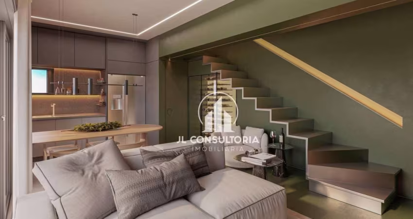 Apartamento Duplex à venda, 71 m² por R$ 988.356,60 - Água Verde - Curitiba/PR