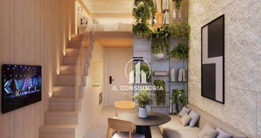 Loft com 1 dormitório à venda, 37 m² por R$ 562.923,00 - Centro - Curitiba/PR