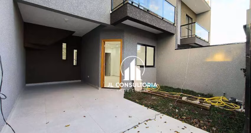 Sobrado à venda, 92 m² por r$ 530.000,00 - sítio cercado - curitiba/pr