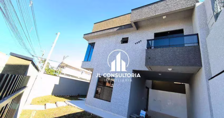 Sobrado à venda, 88 m² por r$ 600.000,00 - sítio cercado - curitiba/pr