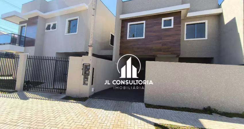 Sobrado à venda, 94 m² por r$ 510.000,00 - sítio cercado - curitiba/pr