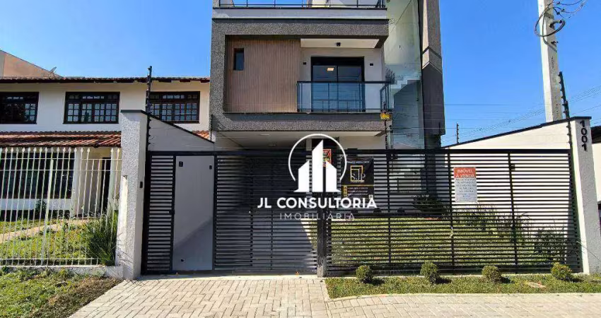 Sobrado à venda, 171 m² por r$ 1.150.000,00 - jardim das américas - curitiba/pr