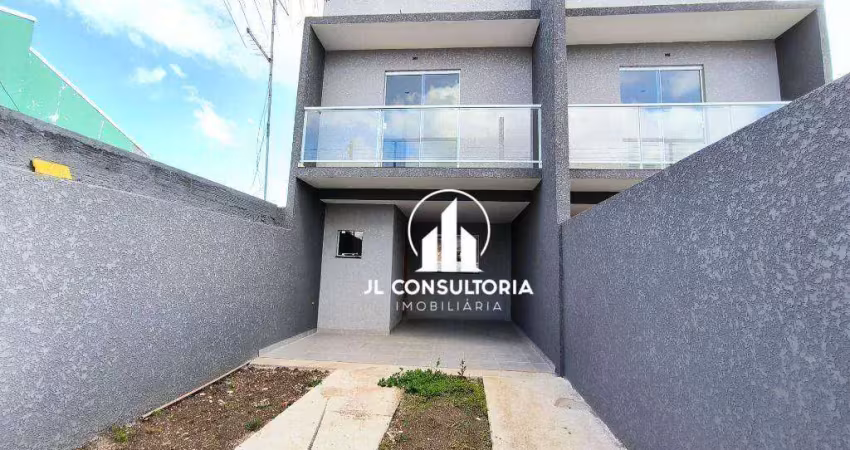 Sobrado com 3 dormitórios à venda, 88 m² por r$ 420.000,00 - sítio cercado - curitiba/pr