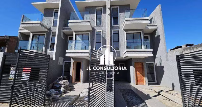 Sobrado à venda, 100 m² por r$ 519.000,00 - sítio cercado - curitiba/pr