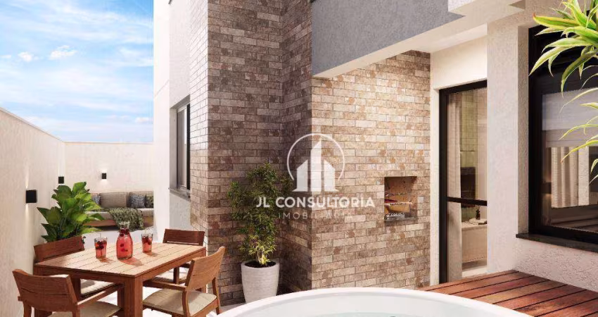Apartamento Garden à venda, 74 m² por R$ 612.000,00 - Bairro Alto - Curitiba/PR
