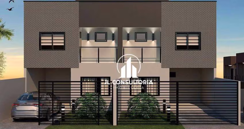 Sobrado à venda, 118 m² por R$ 741.433,17 - Cachoeira - Curitiba/PR