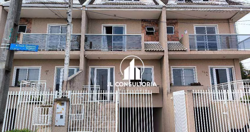 Sobrado com 3 dormitórios à venda, 85 m² por R$ 480.000 - Sítio Cercado - Curitiba/PR