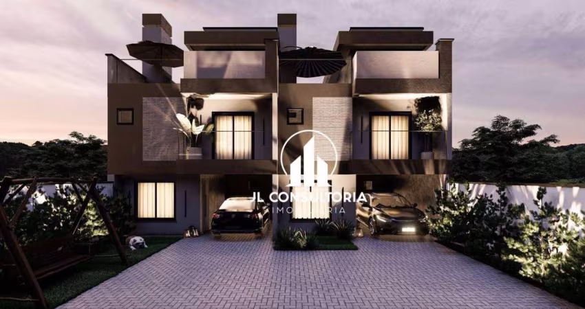 Sobrado com 3 dormitórios à venda, 135 m² por R$ 960.000 - Capão da Imbuia - Curitiba/PR
