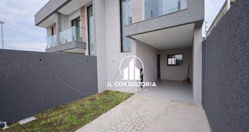 Sobrado à venda, 104 m² por R$ 579.000,00 - Cajuru - Curitiba/PR