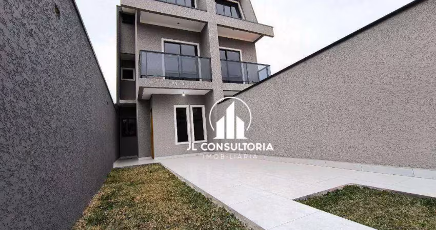 Sobrado à venda, 102 m² por r$ 499.000,00 - sítio cercado - curitiba/pr