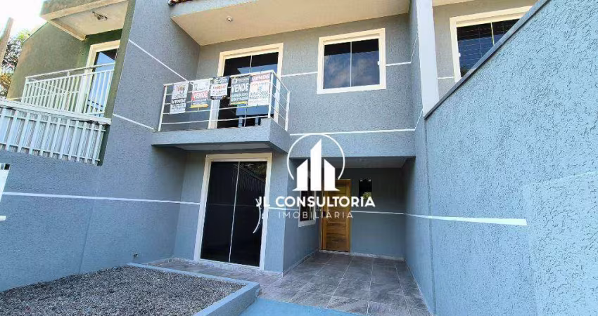 Sobrado com 3 dormitórios à venda, 71 m² por R$ 335.000 - Cidade Industrial - Curitiba/PR