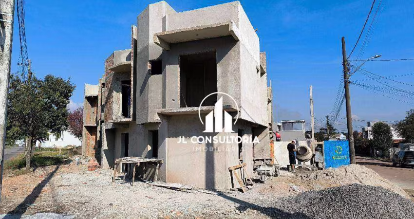 Sobrado com 3 dormitórios à venda, 80 m² por R$ 460.000 - Cidade Industrial - Curitiba/PR