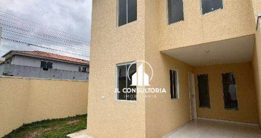 Sobrado com 2 dormitórios à venda, 59 m² por R$ 340.000,00 - Tatuquara - Curitiba/PR