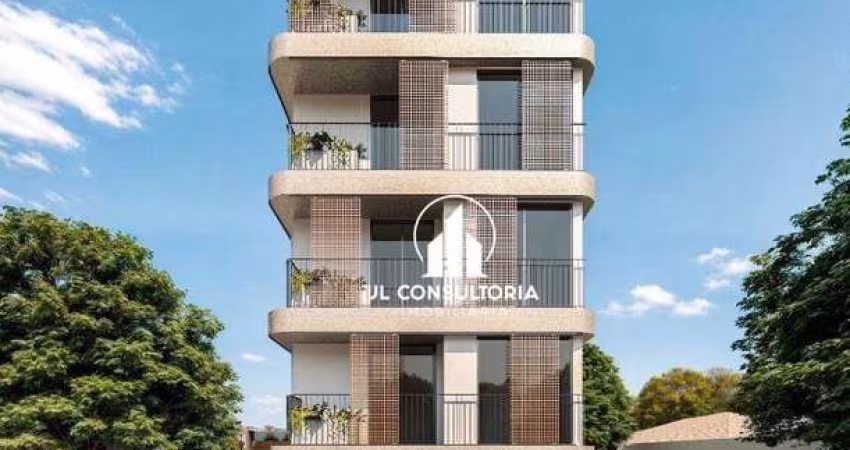 Cobertura duplex com 1 dormitório à venda, 52 m² por R$ 789.900 - Mercês - Curitiba/PR