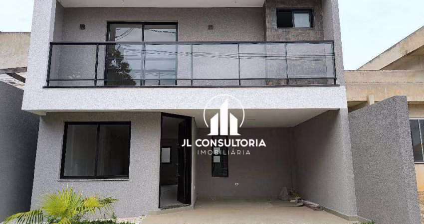Sobrado com 4 dormitórios à venda, 142 m² por R$ 699.000 - Santa Terezinha - Fazenda Rio Grande/PR