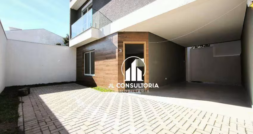 Sobrado à venda, 172 m² por r$ 920.000,00 - portão - curitiba/pr