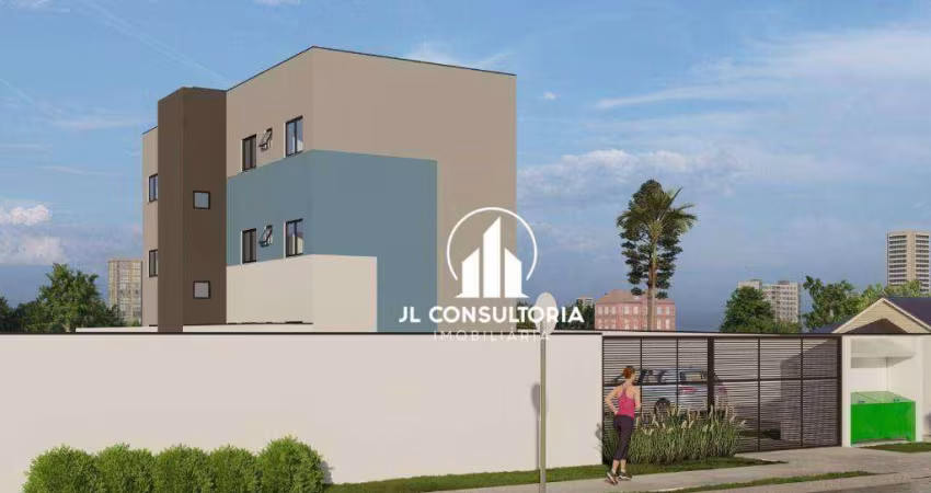 Apartamento Garden com 1 dormitório à venda, 60 m² por R$ 289.000 - Cajuru - Curitiba/PR