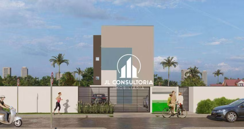 Apartamento com 1 dormitório à venda, 28 m² por R$ 209.000 - Cajuru - Curitiba/PR
