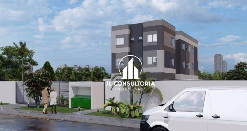 Apartamento com 1 dormitório à venda, 21 m² por R$ 199.000 - Cajuru - Curitiba/PR