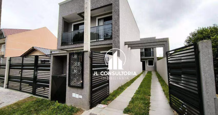 Sobrado com 3 dormitórios à venda, 104 m² por R$ 550.000 - Sítio Cercado - Curitiba/PR