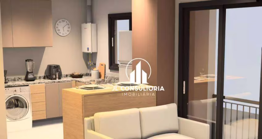 Apartamento à venda, 34 m² por R$ 329.000,00 - Cajuru - Curitiba/PR