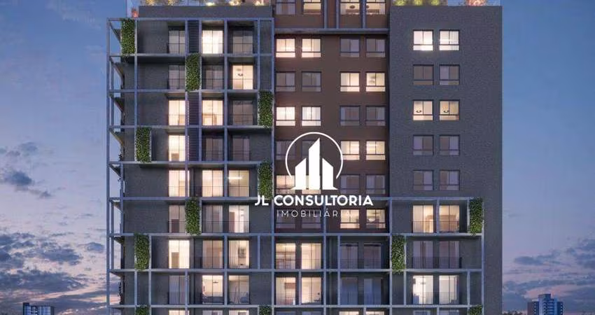 Studio com 1 dormitório à venda, 33 m² por R$ 463.433 - Centro Cívico - Curitiba/PR