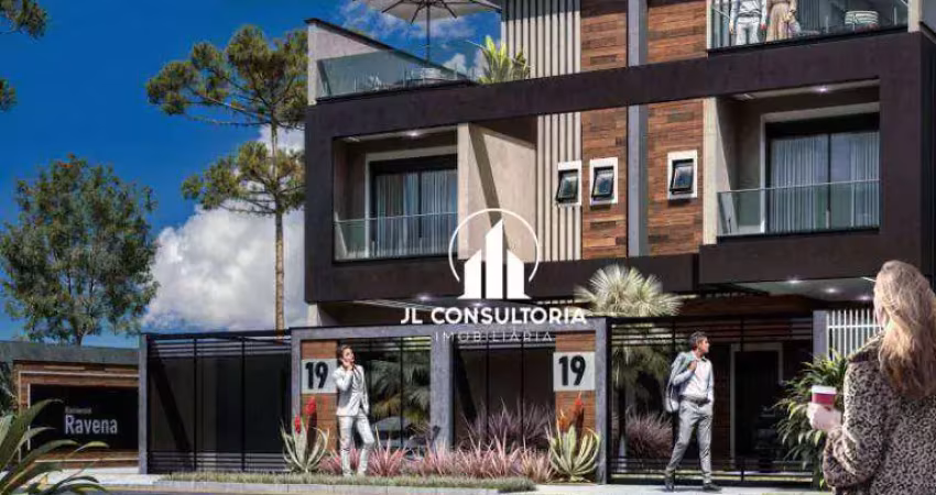 Sobrado com 3 dormitórios à venda, 141 m² por R$ 1.190.000 - Ahu - Curitiba/PR