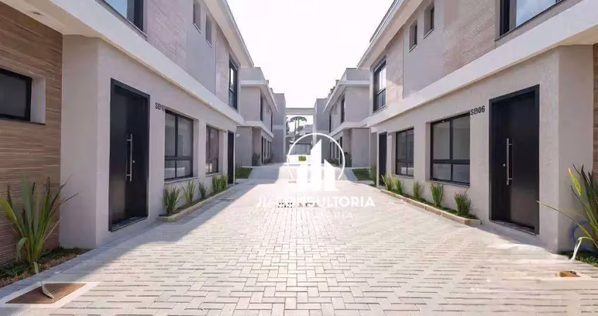 Sobrado à venda, 94 m² por r$ 699.000,00 - boa vista - curitiba/pr