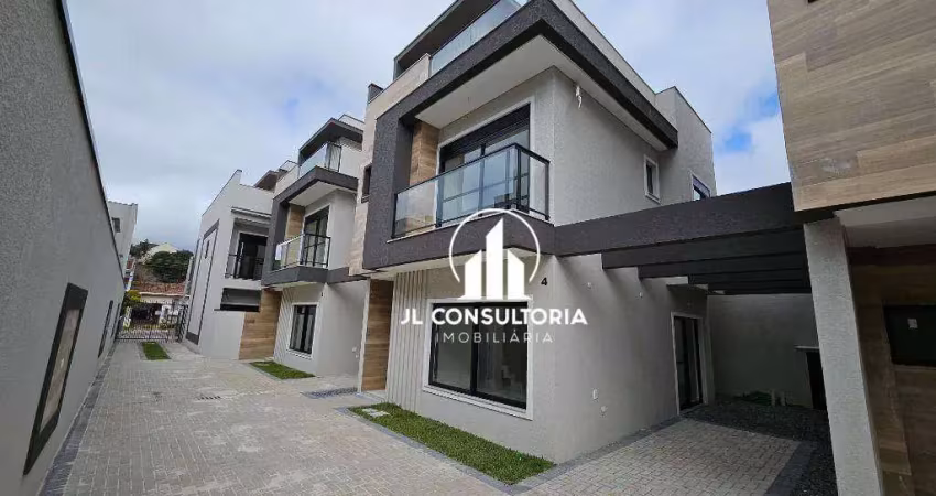 Sobrado à venda, 152 m² por r$ 749.000,00 - uberaba - curitiba/pr