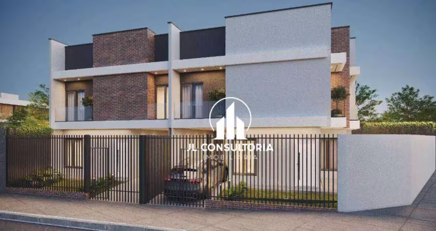 Sobrado à venda, 88 m² por r$ 580.000,00 - cidade industrial - curitiba/pr