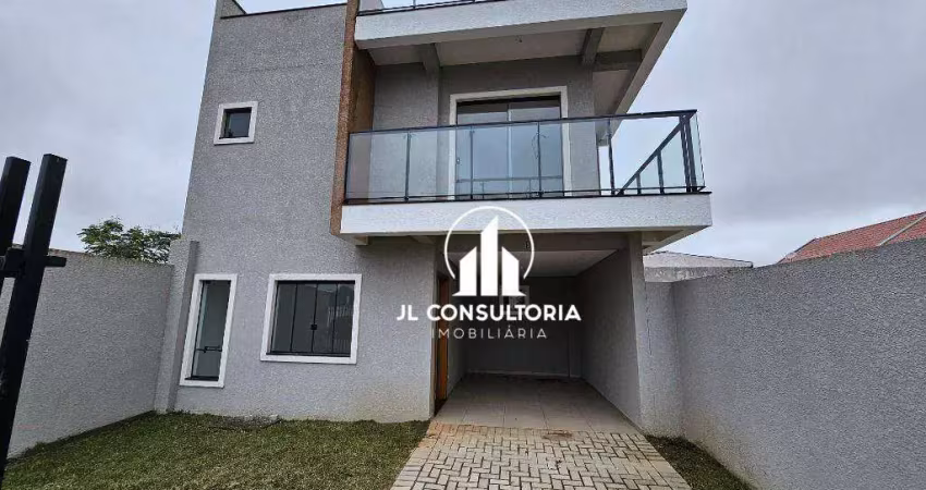 Sobrado com 3 dormitórios à venda, 205 m² por r$ 798.000,00 - pinheirinho - curitiba/pr