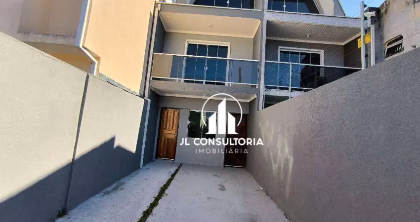 Sobrado à venda, 118 m² por r$ 440.000,00 - sítio cercado - curitiba/pr