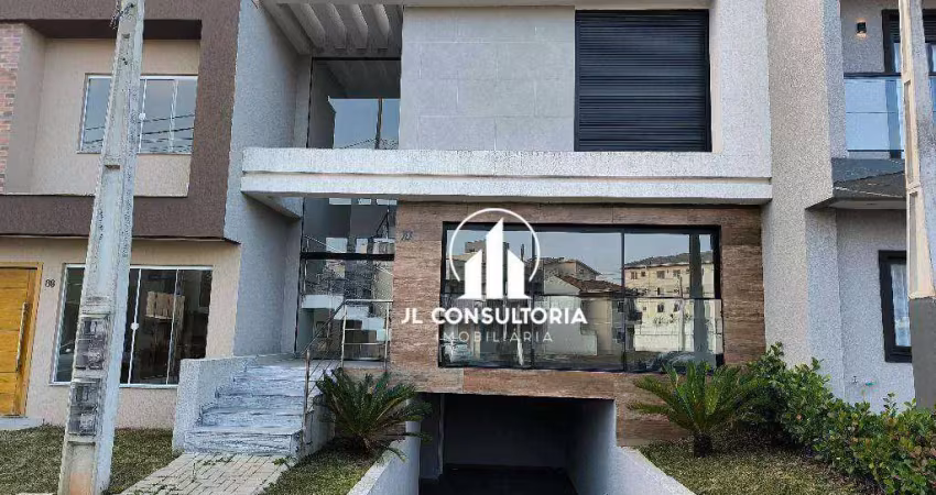 Sobrado à venda, 165 m² por r$ 990.000,00 - campo de santana - curitiba/pr